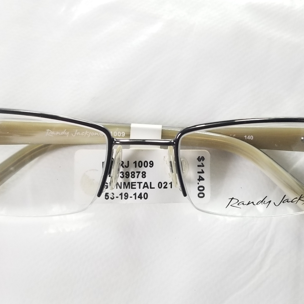 Randy Jackson mf rj  1009 Eyeglass Frames 53-19-140 - Picture 9 of 16
